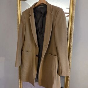 Zara Man Camel Trench Coat